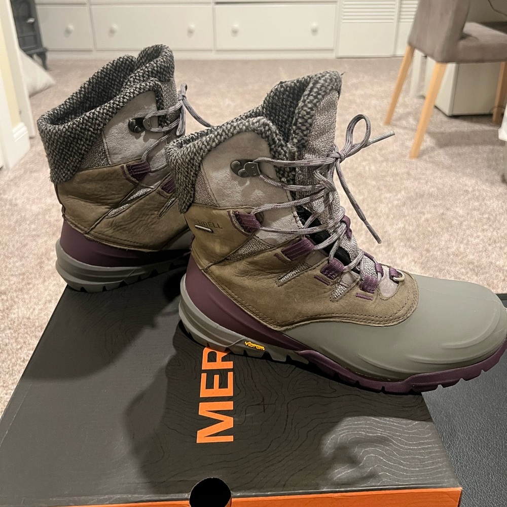 Merrell Women’s Aurora 2 Mid Shell Waterproof Boo… - image 3